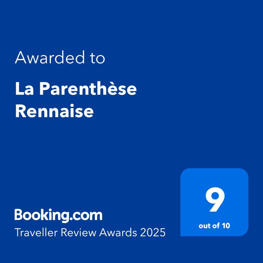 La Parenthese Rennaise Leilighet Rennes Eksteriør bilde